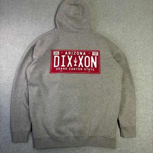 Dixxon Arizona Hoodie Men’s Large Gray Zip Up Sweatshirt Grand Canyon State - Picture 9 of 10